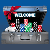 Schematische Darstellung eines Casino Willkommensbonus mit Freispielen